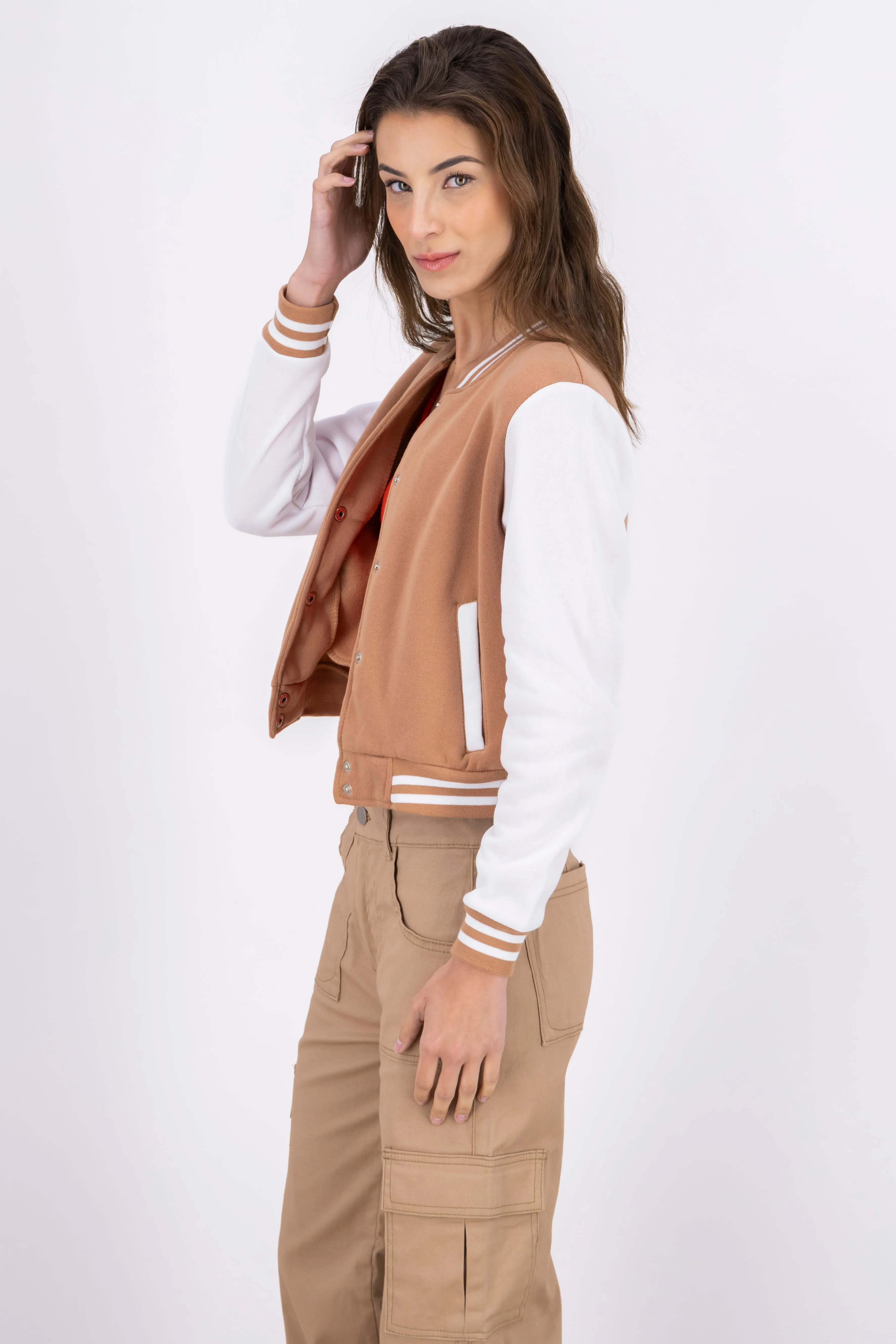 Chamarra bomber bicolor sold by Shasa product image thumbnail 3