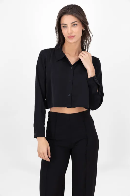 Camisa Crop Lisa sold by Shasa