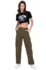 Pantalón straight cargo costura sold by Shasa