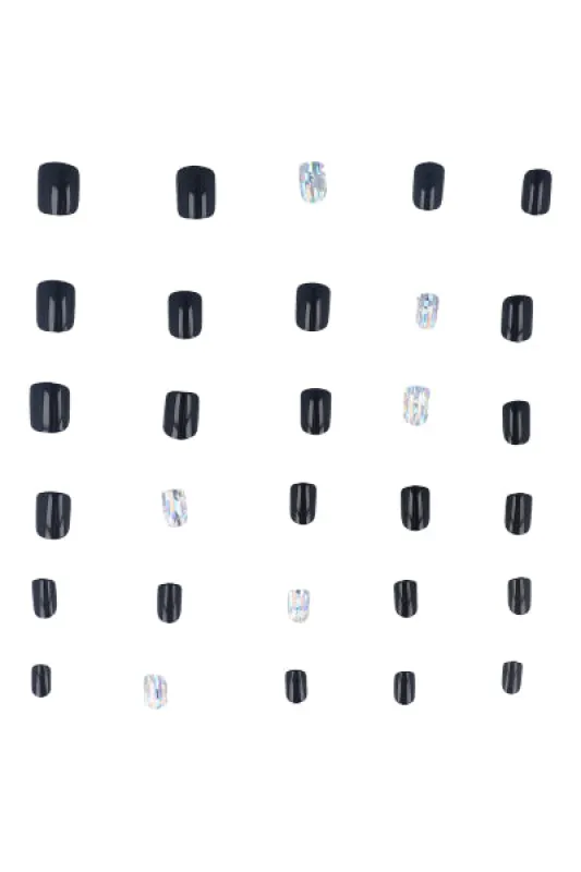 Set 30 uñas efecto iridiscente sold by Shasa