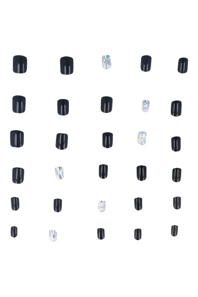 Set 30 uñas efecto iridiscente sold by Shasa