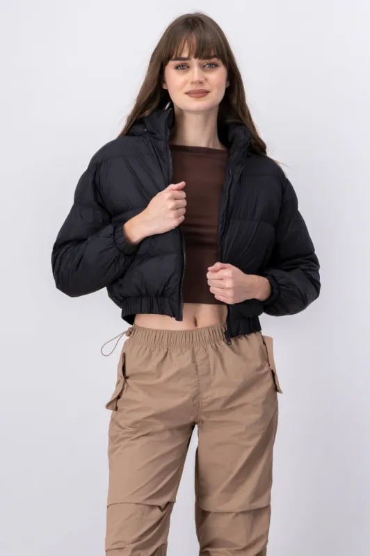 Chamarra Crop Capitonada sold by Shasa