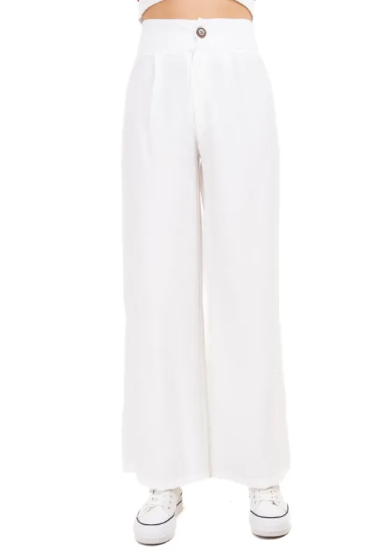 Pantalón pinzas abertura sold by Shasa