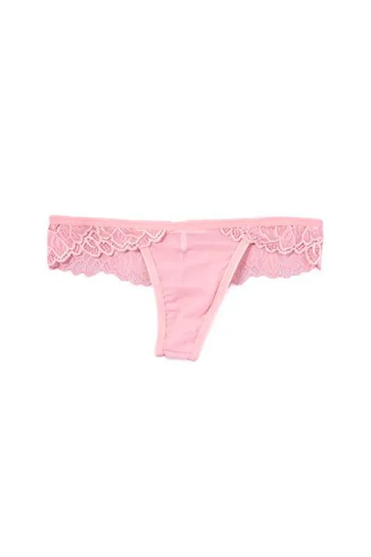 Tanga mesh encaje sold by Shasa