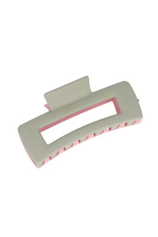 Pinza rectangular bicolor sold by Shasa