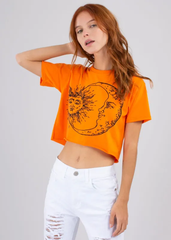 Playera Estampado Sol Luna sold by Shasa
