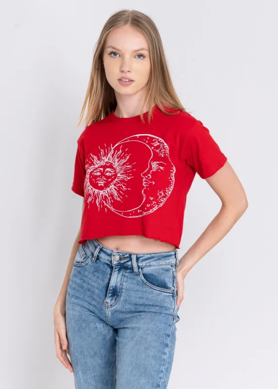 Playera Estampado Sol Luna sold by Shasa