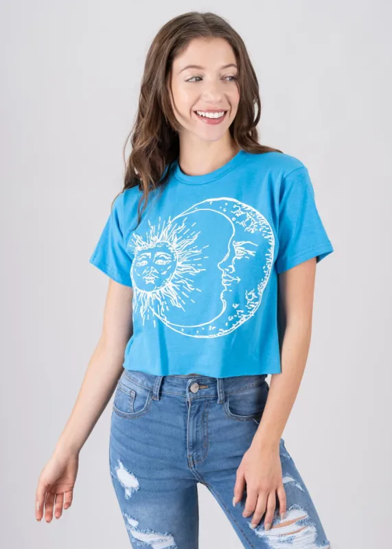 Playera Estampado Sol Luna sold by Shasa