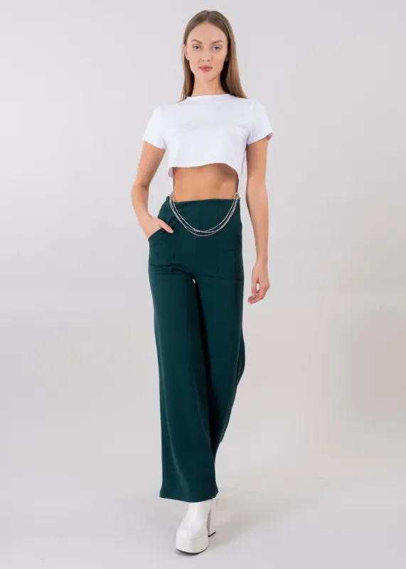 Pantalón amplio bolsillos sold by Shasa