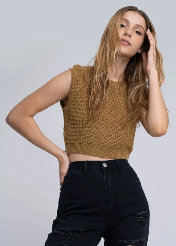 Top punto tejido sold by Shasa