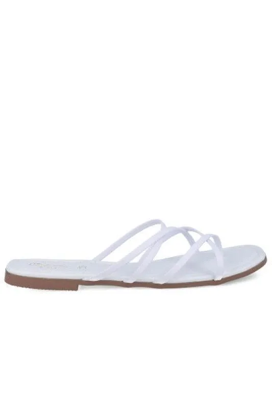 Sandalia pala tiras cruzadas sold by Shasa