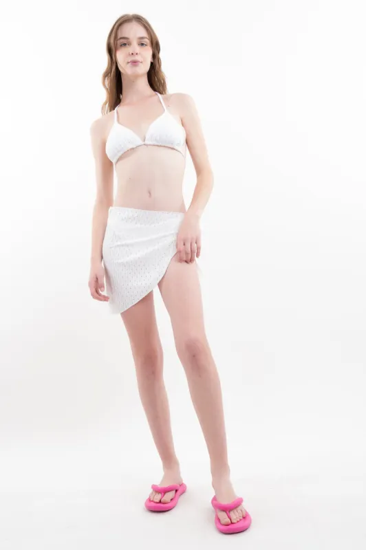 Bikini eyelets pareo made by Shasa