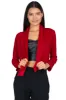Saco crop solapa larga sold by Shasa