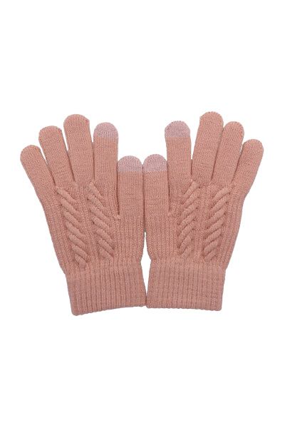 Guantes acanalados trenza sold by Shasa