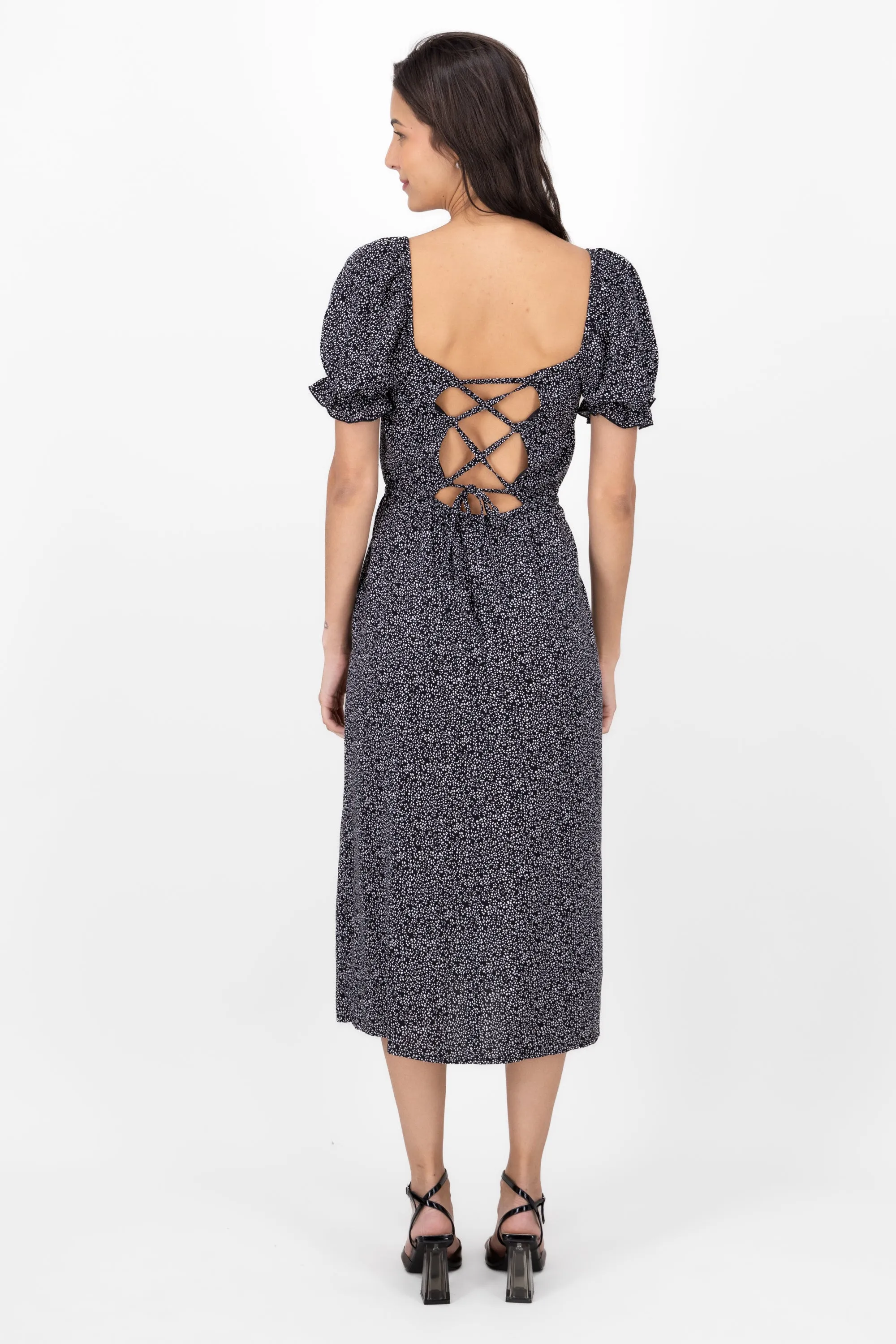 Vestido Manga Abullonada Estampado sold by Shasa product image thumbnail 4