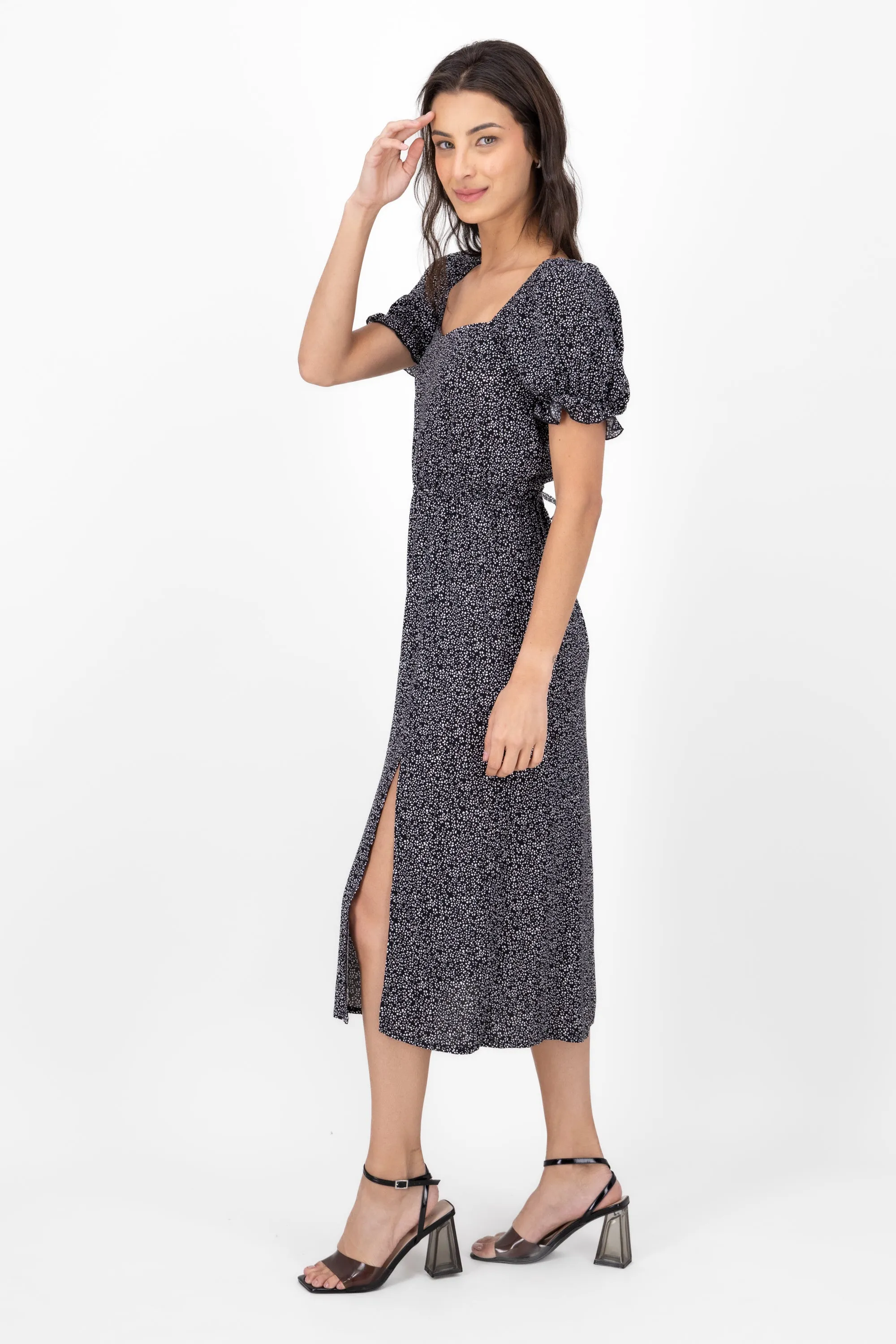 Vestido Manga Abullonada Estampado sold by Shasa product image thumbnail 3