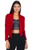 Saco crop solapa larga sold by Shasa