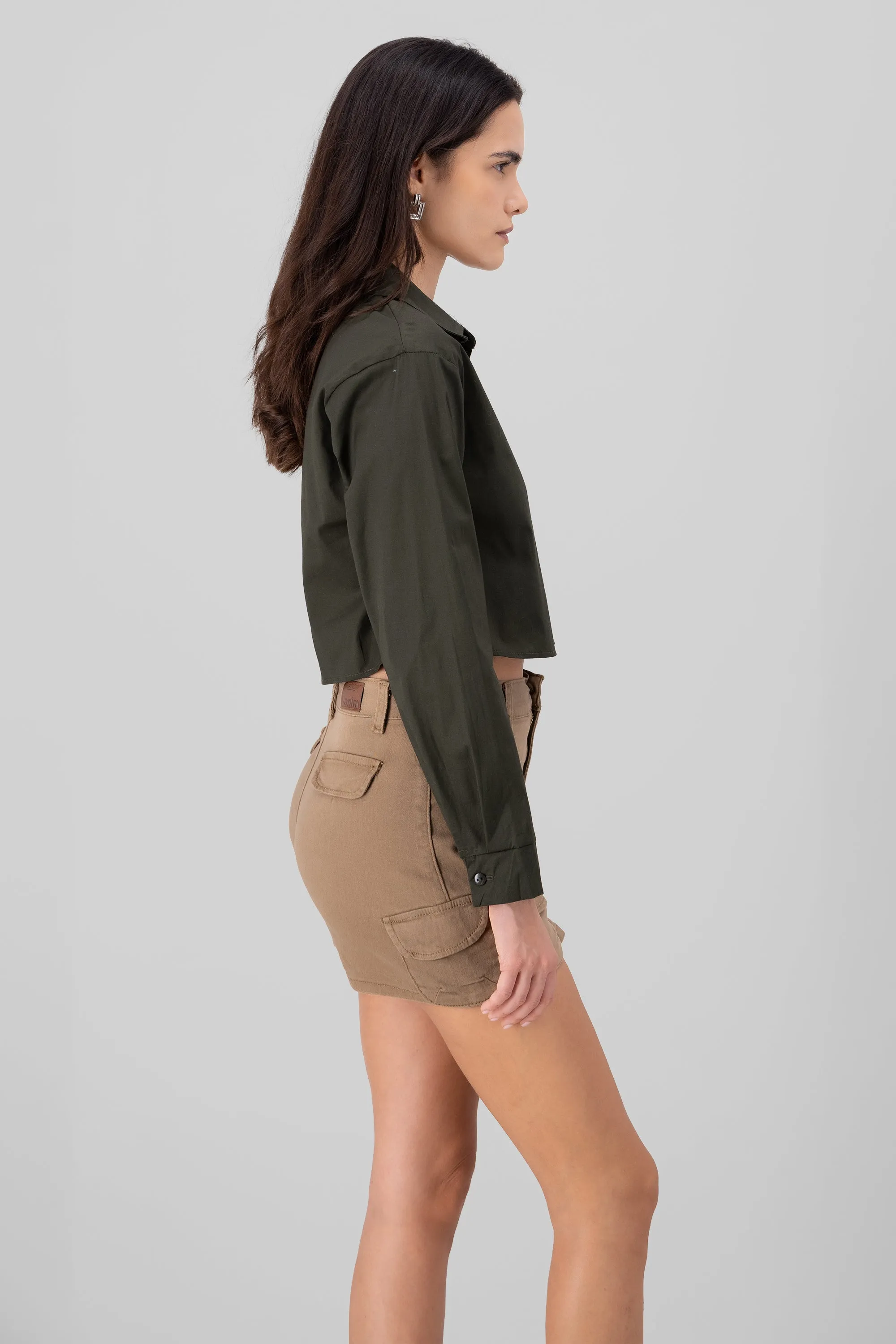 Camisa Crop Manga Larga sold by Shasa product image thumbnail 3