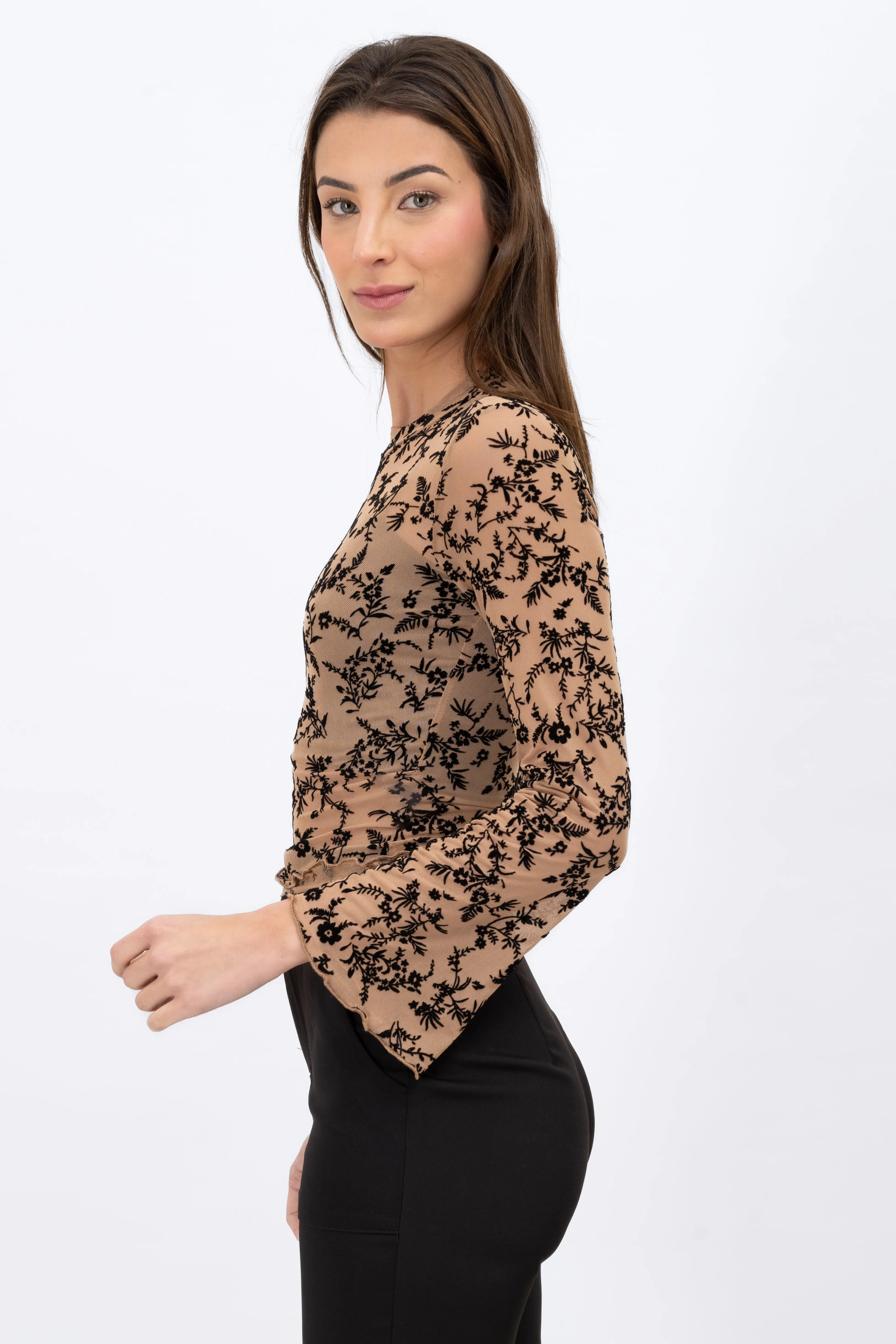 Top mesh flores flock sold by Shasa product image thumbnail 3