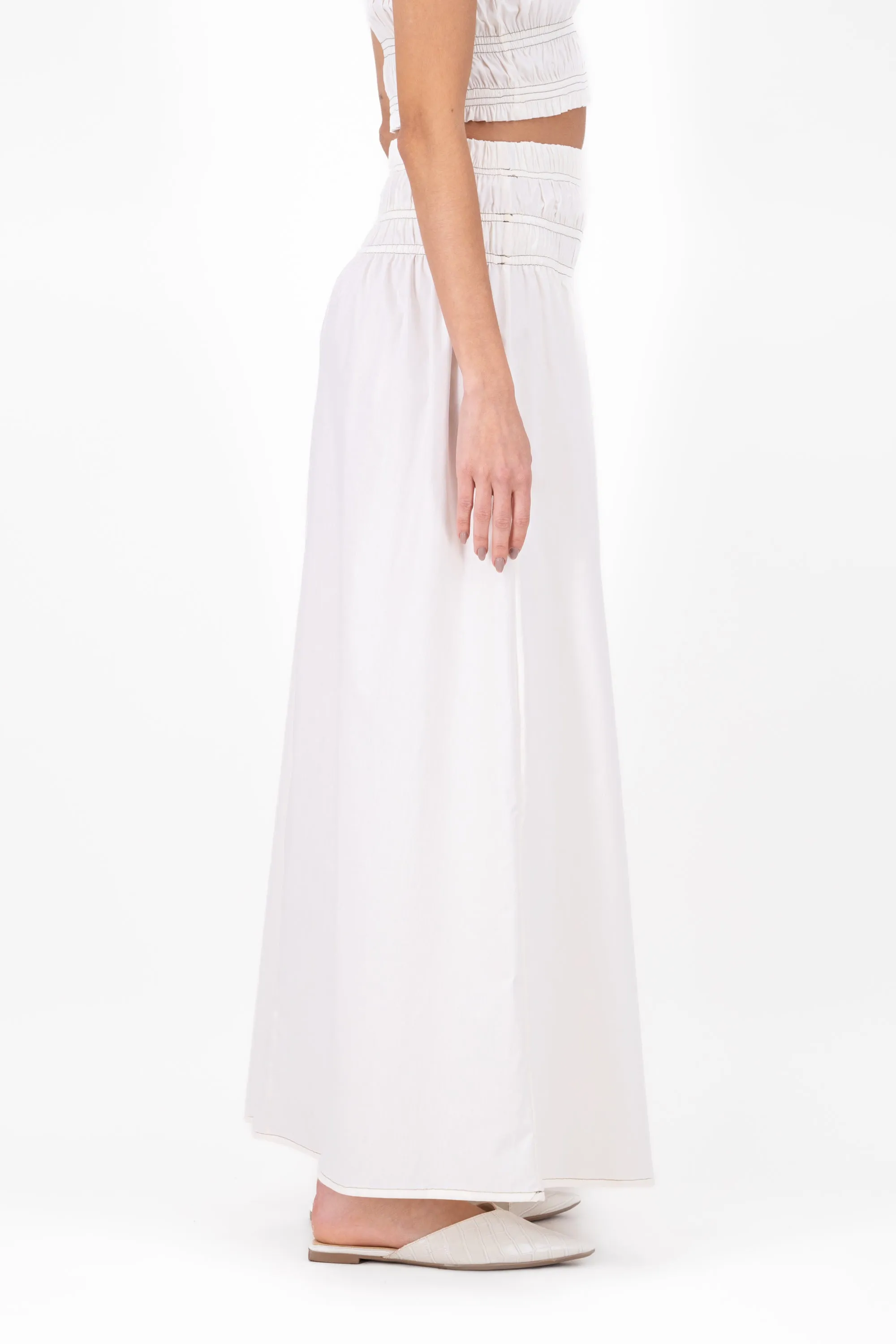 Falda maxi resorte contraste cintura Hypsters sold by Shasa product image thumbnail 3