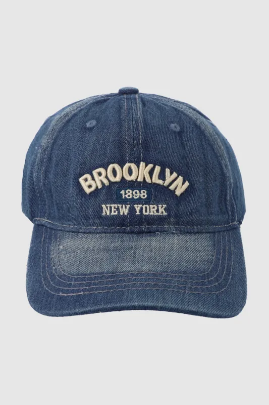 Gorra denim Brooklyn sold by Shasa