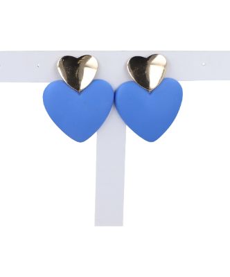 Aretes Doble Corazón sold by Shasa