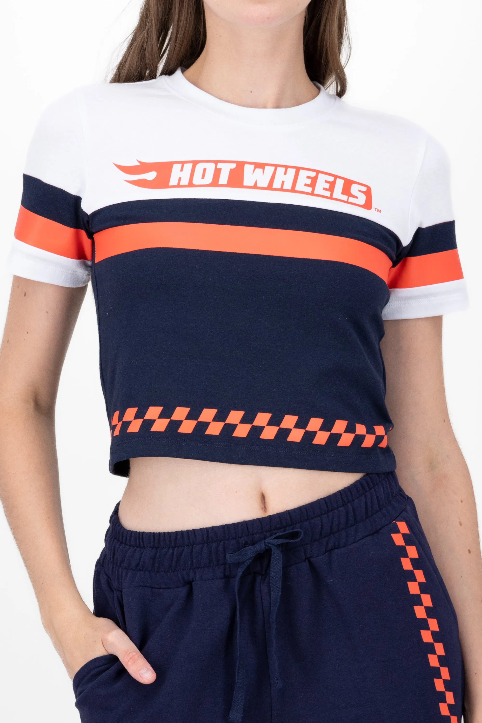 crop hotwheels lineas manga corta sold by Shasa product image thumbnail 5