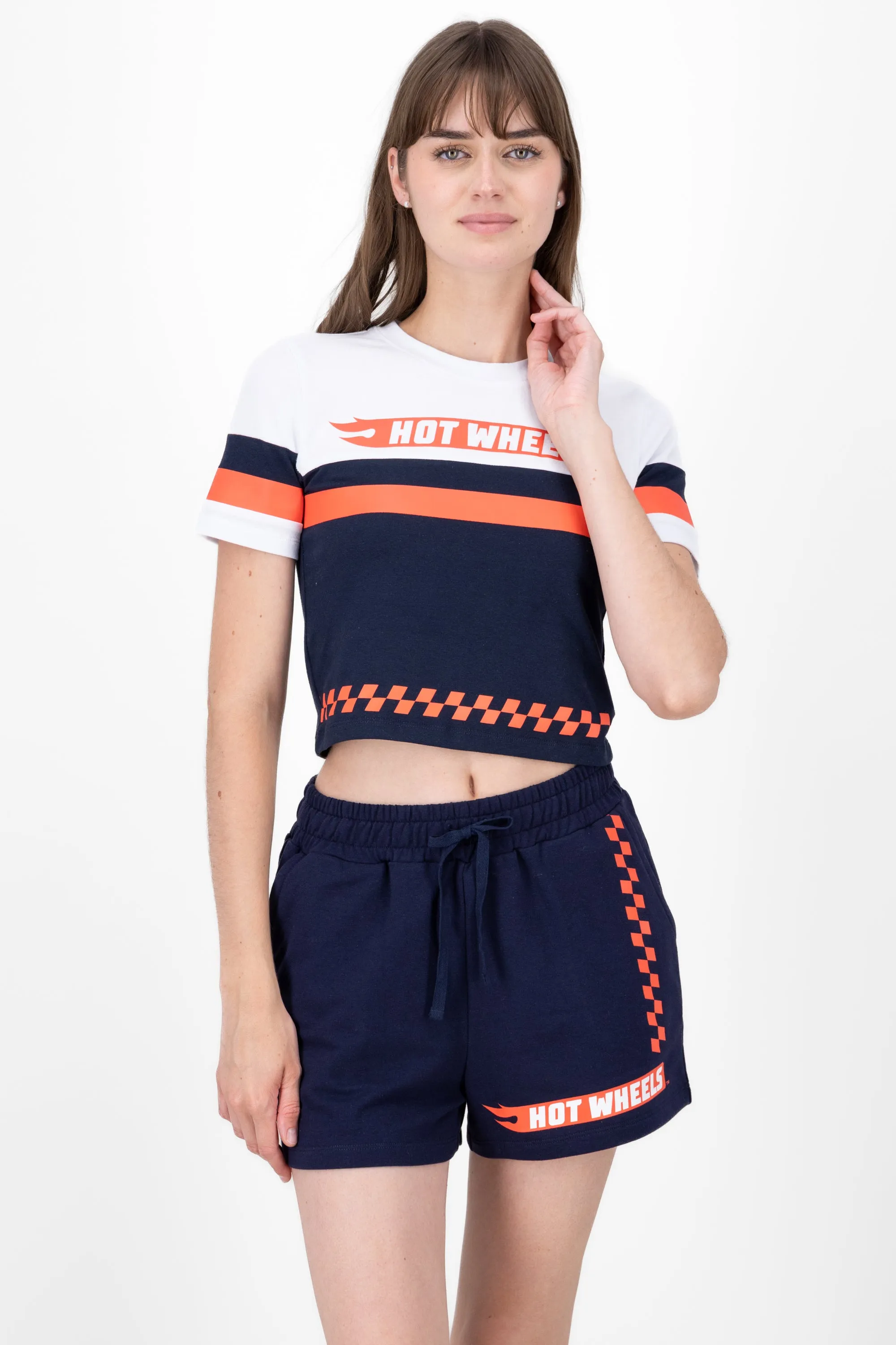 crop hotwheels lineas manga corta sold by Shasa