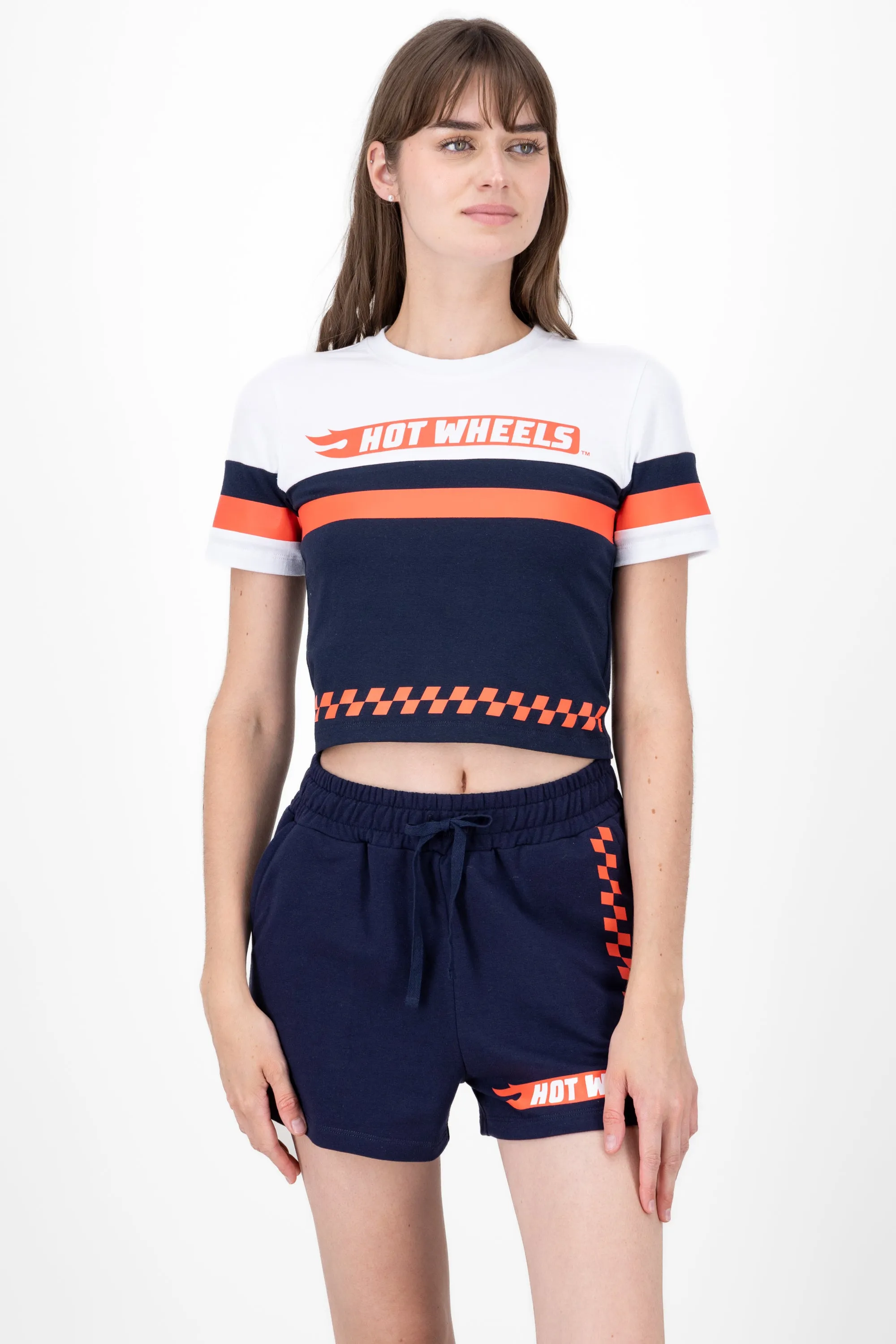 crop hotwheels lineas manga corta sold by Shasa product image thumbnail 2