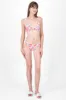 Bikini 3 pzs flores detalle encaje sold by Shasa
