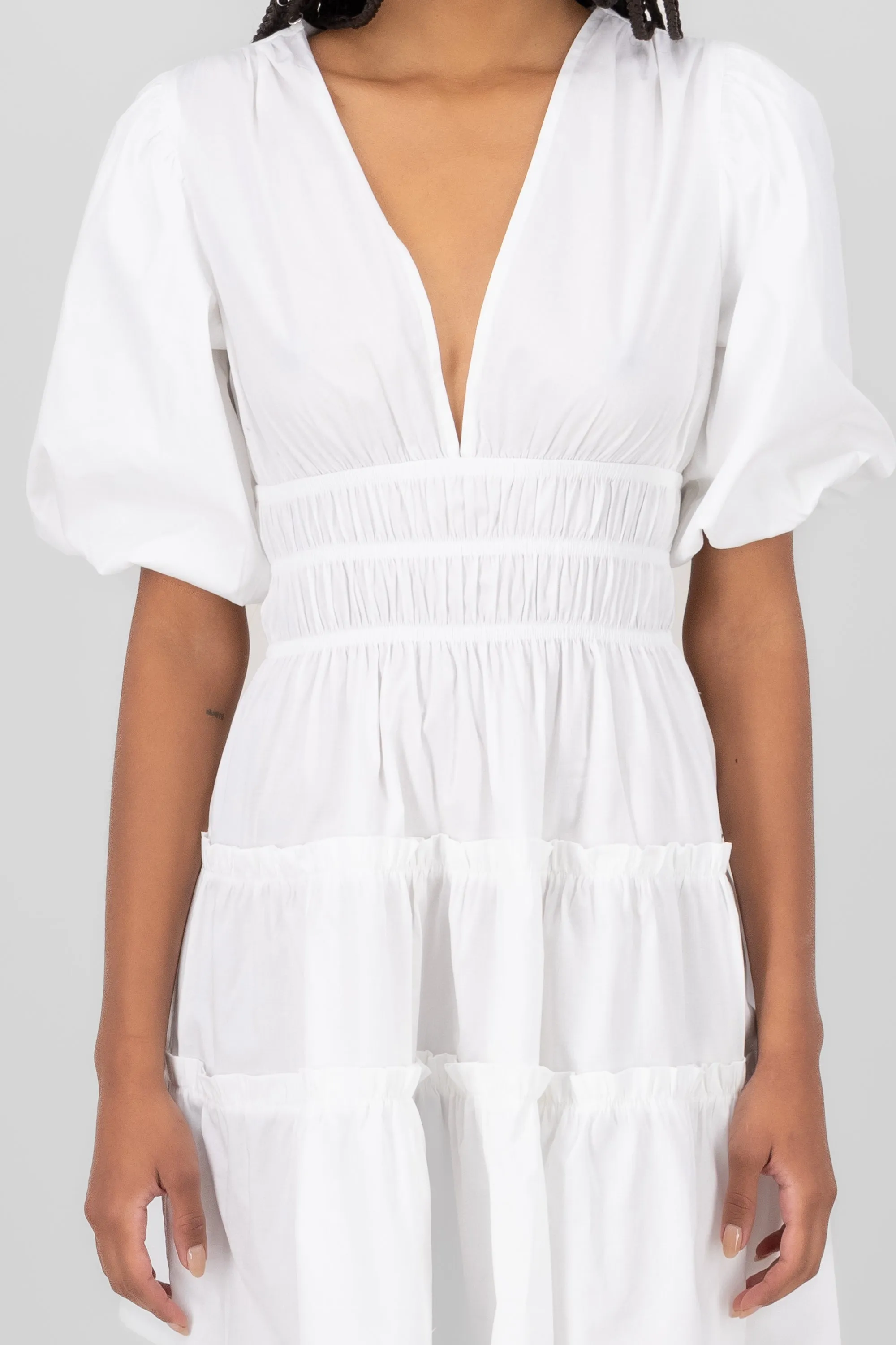 Vestido manga abullonada popelina sold by Shasa product image thumbnail 5