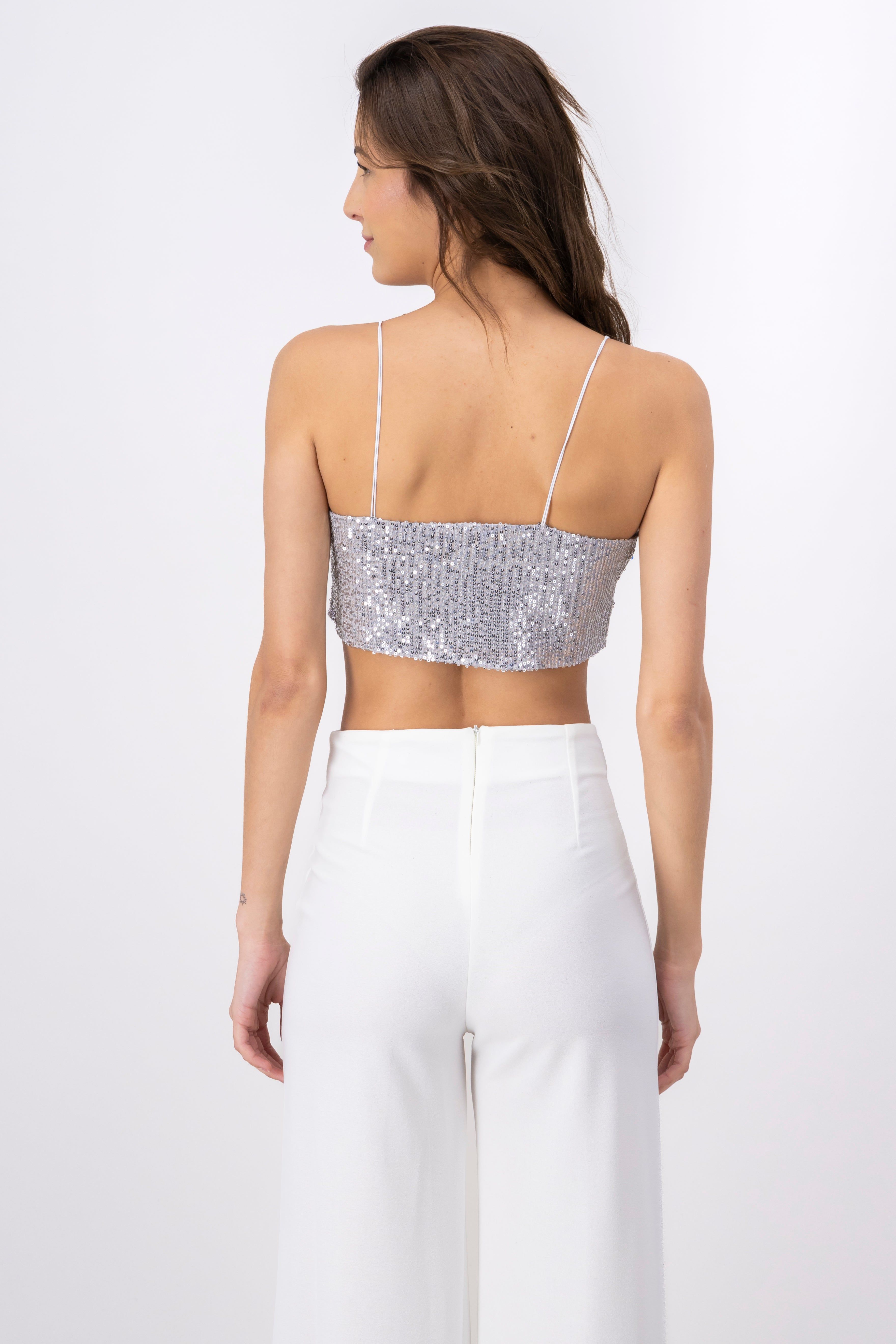 Top lentejuela tirantes sold by Shasa product image thumbnail 4