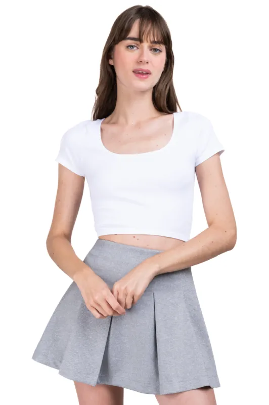 Top cuello redondo seamless sold by Shasa