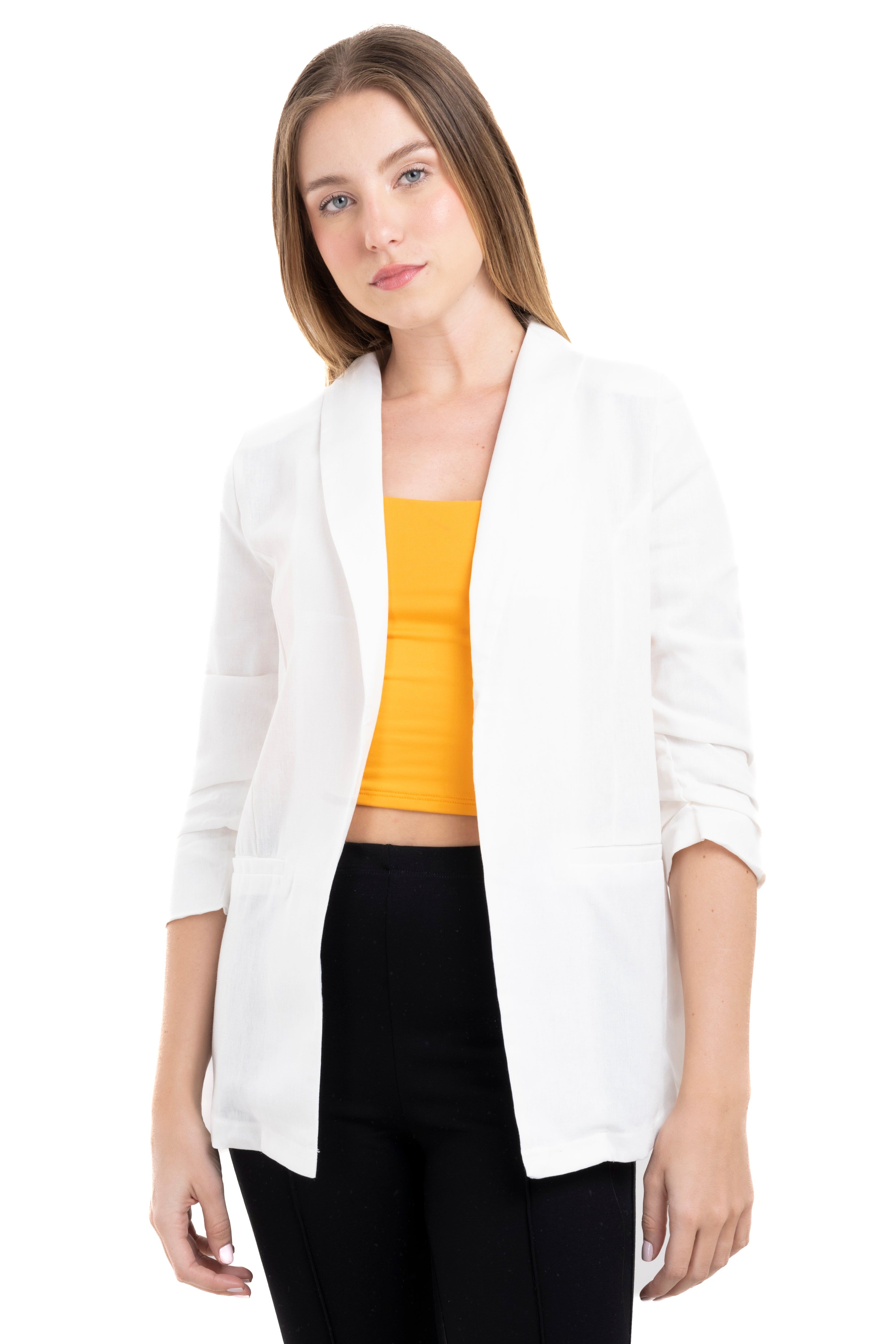 Saco liso manga 3/4 plisada sold by Shasa product image thumbnail 2