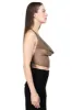 Top halter tejido brillos sold by Shasa