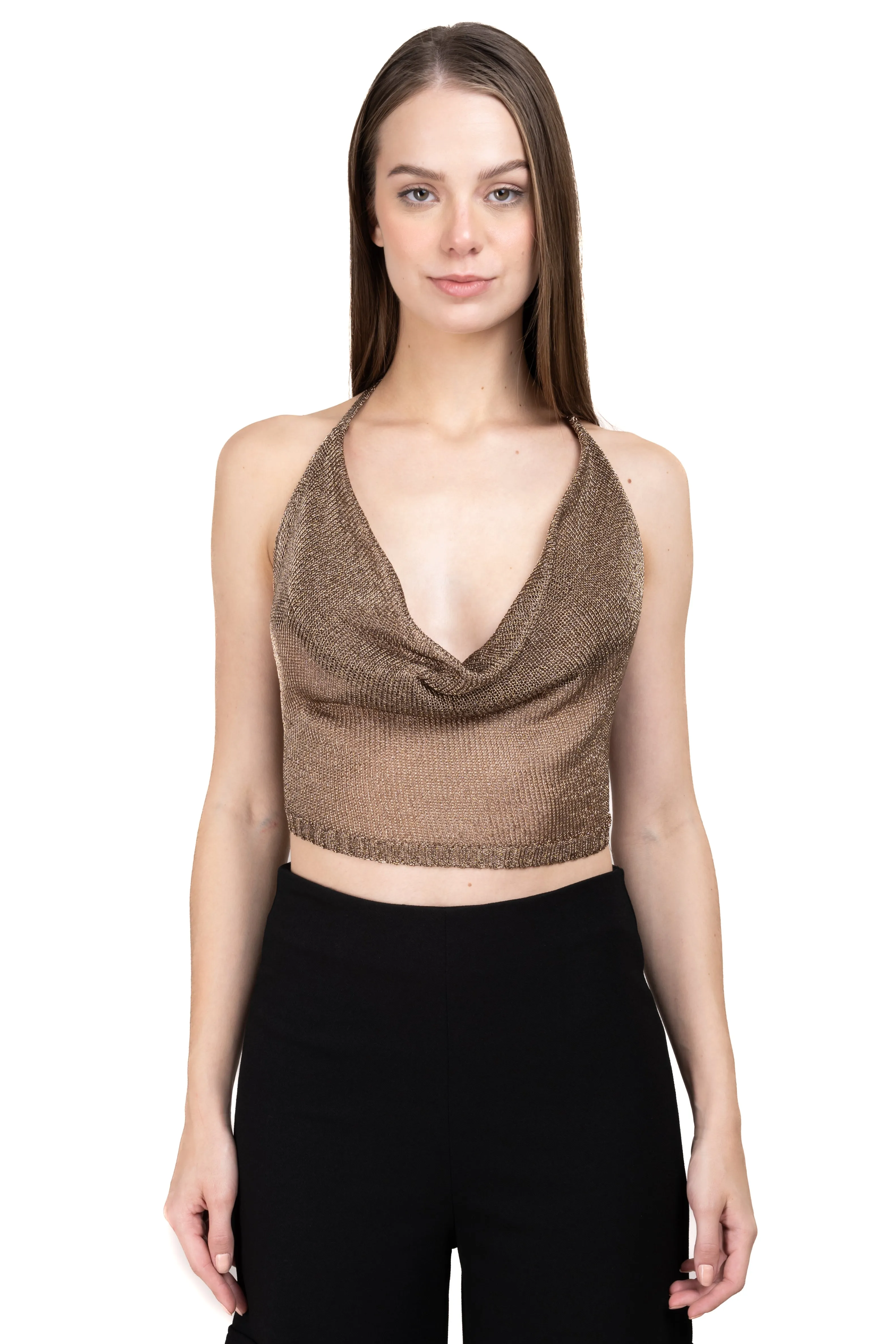 Top halter tejido brillos sold by Shasa product image thumbnail 2