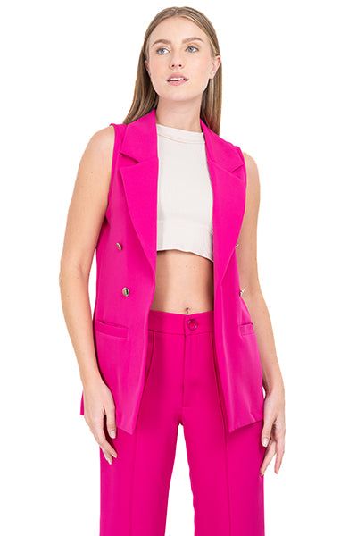 Chaleco sastre botones metálicos sold by Shasa