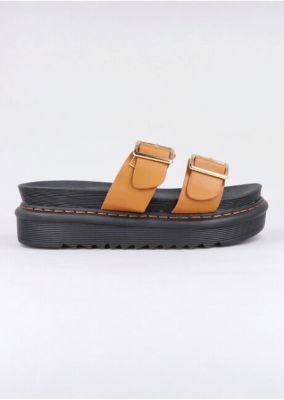 Sandalias Chunky Cintas Efecto Piel sold by Shasa