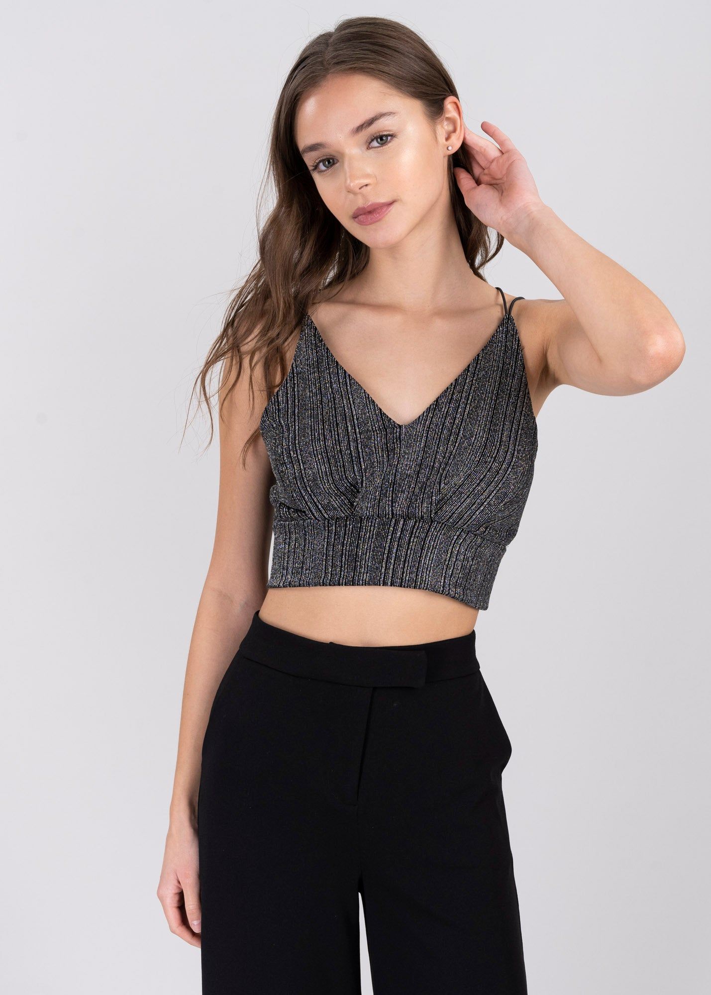 Top cruzado espalda lurex sold by Shasa product image thumbnail 2