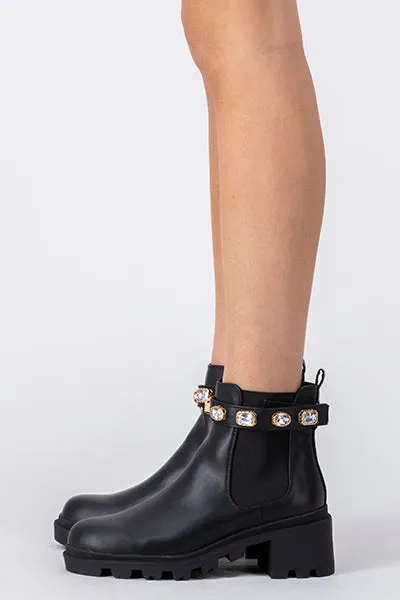 Botín suela track brillos sold by Shasa product image thumbnail 3