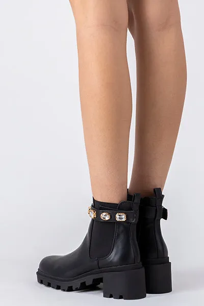 Botín suela track brillos sold by Shasa product image thumbnail 4