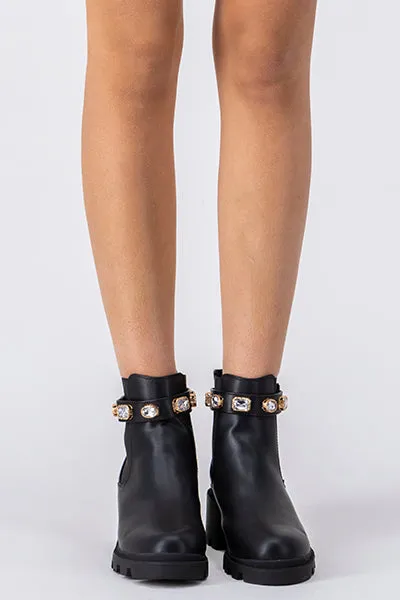 Botín suela track brillos sold by Shasa product image thumbnail 2