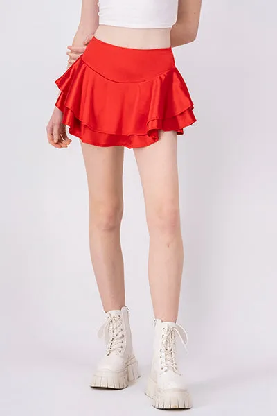 Falda mini satinada olanes sold by Shasa product image thumbnail 2