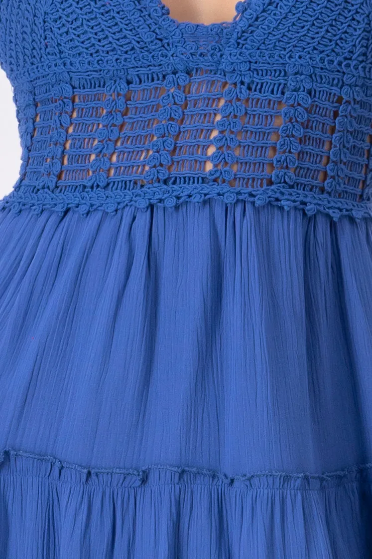 Vestido maxi copas crochet sold by Shasa product image thumbnail 5