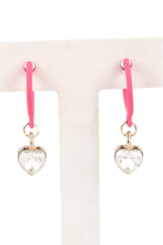 Arracadas Corazon Color sold by Shasa