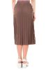 Falda midi monocolor tableada sold by Shasa