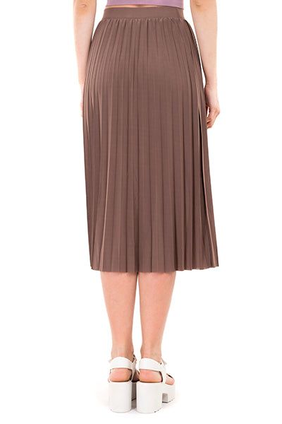 Falda midi monocolor tableada sold by Shasa product image thumbnail 4