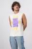 Tank Top Cuello Redondo Con Gráfico Groove sold by Shasa