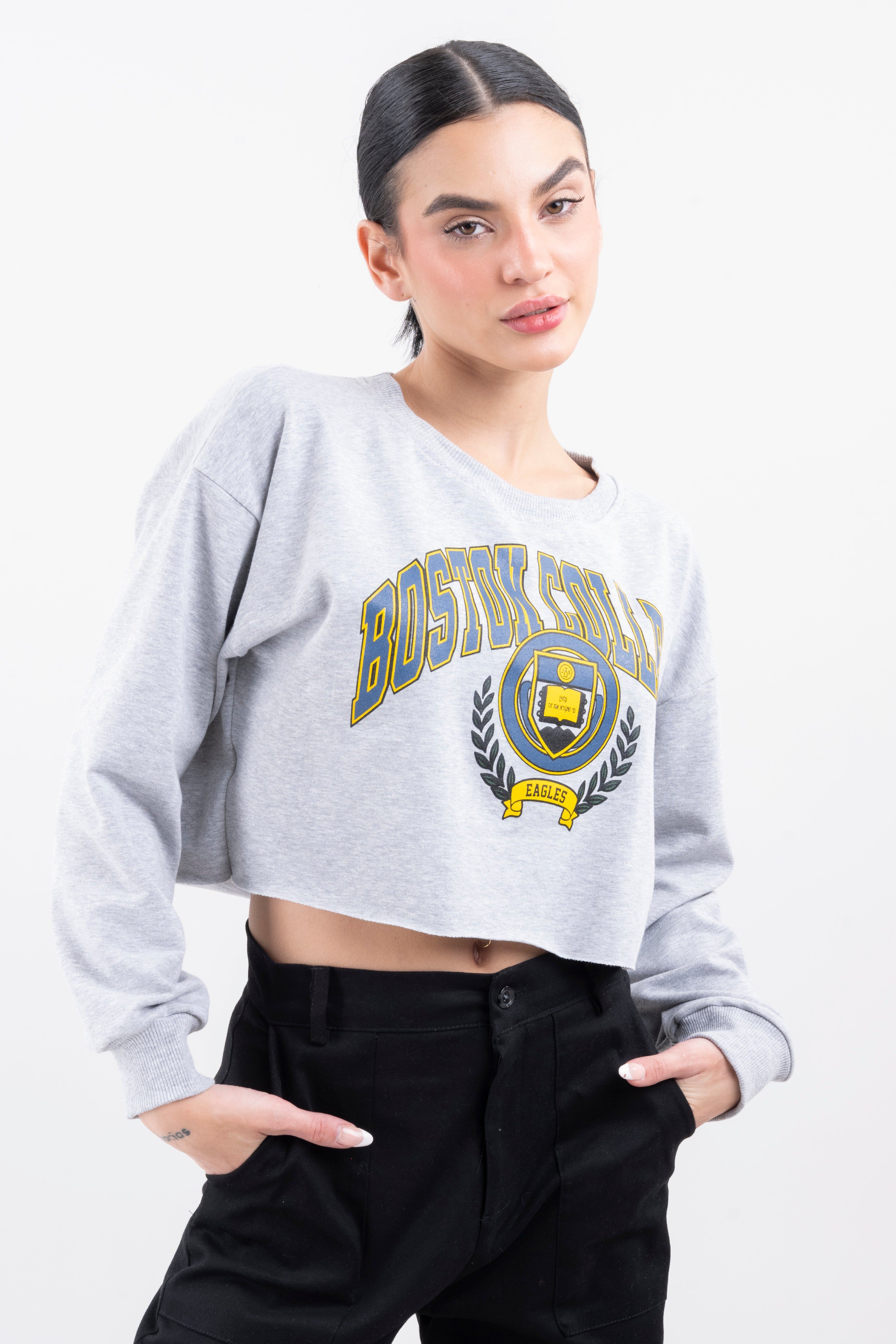 Sudadera crop Boston College sold by Shasa product image thumbnail 2