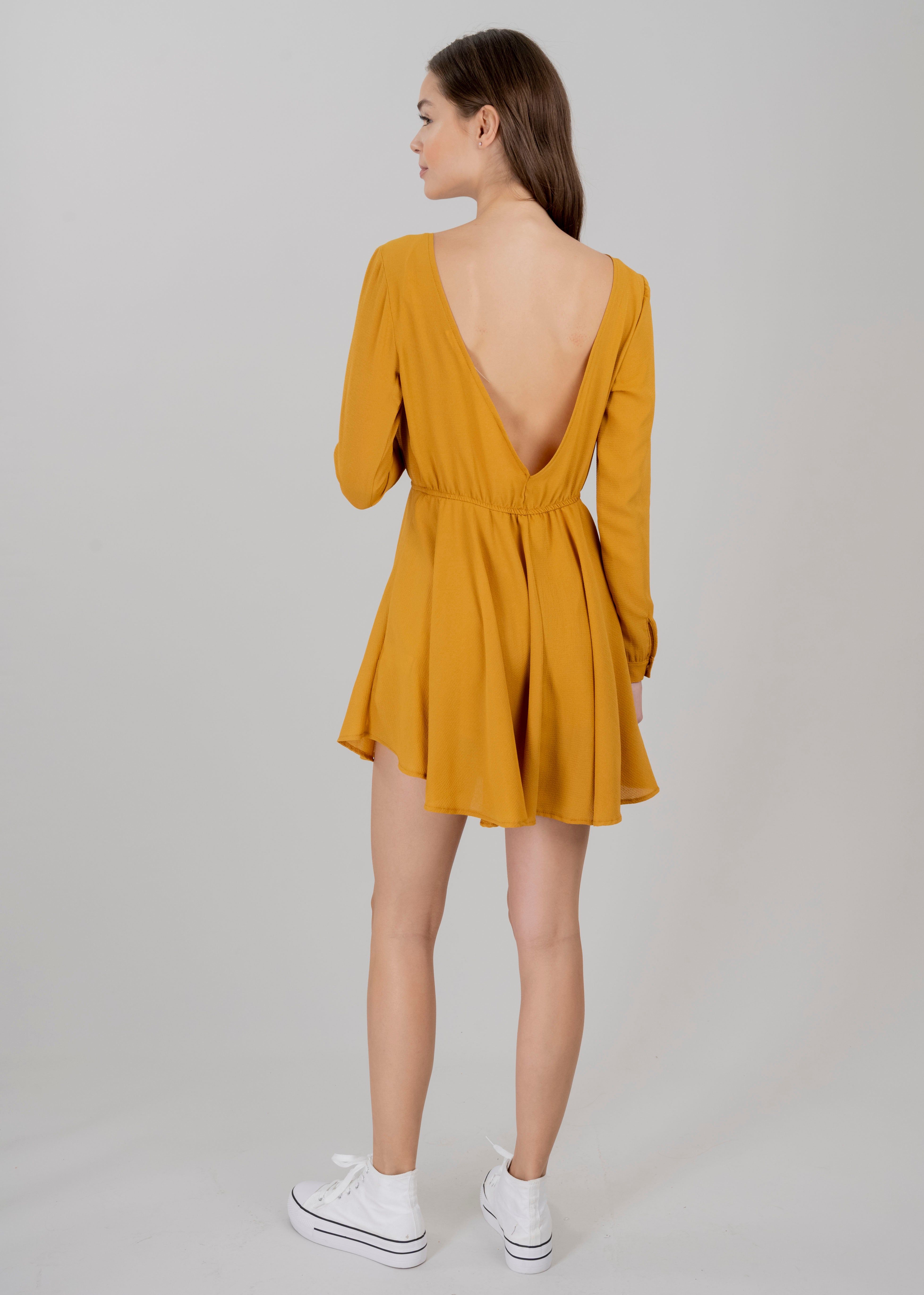 Vestido fruncido espalda v sold by Shasa product image thumbnail 4